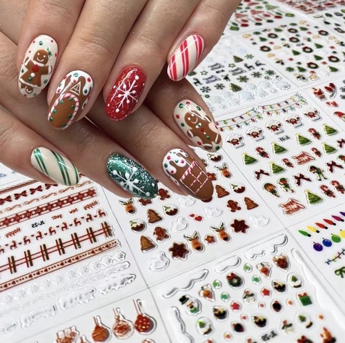 Various christmas glitter - christmas,