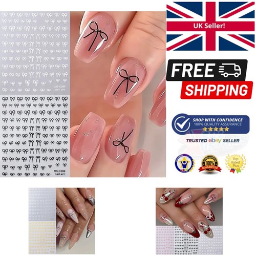 Bow stickers black white - stickers,