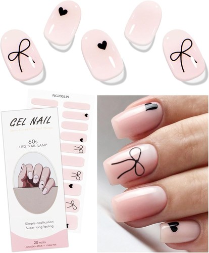 Jmeowio gel nail stickers - gel,