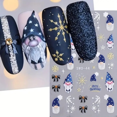 Nail art stickers christmas - nail,