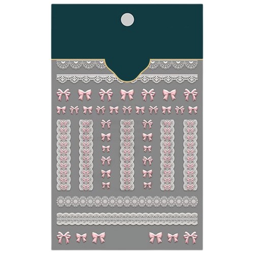 Bowknot nail stickers for - bowknot,