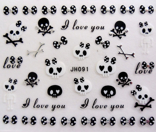Halloween nail art stickers - nail,
