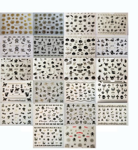 Nail art stickers - nail, halloween