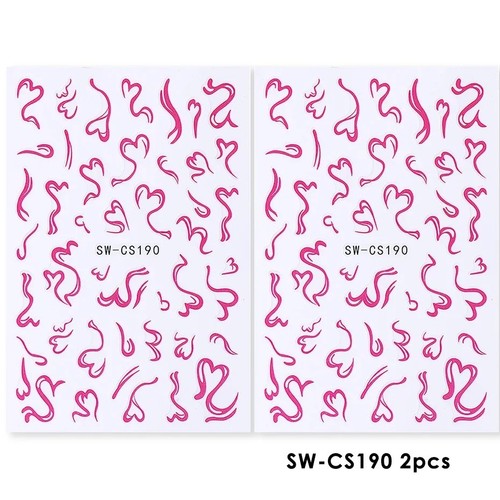 2pcs kawaii nail art - nail,